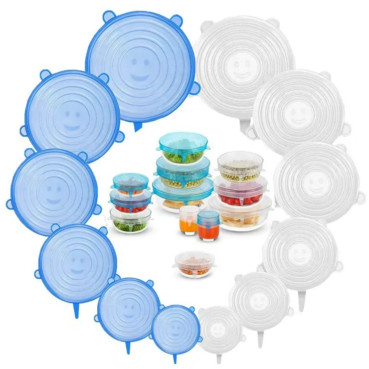 Reusable Silicone Lids 6pk