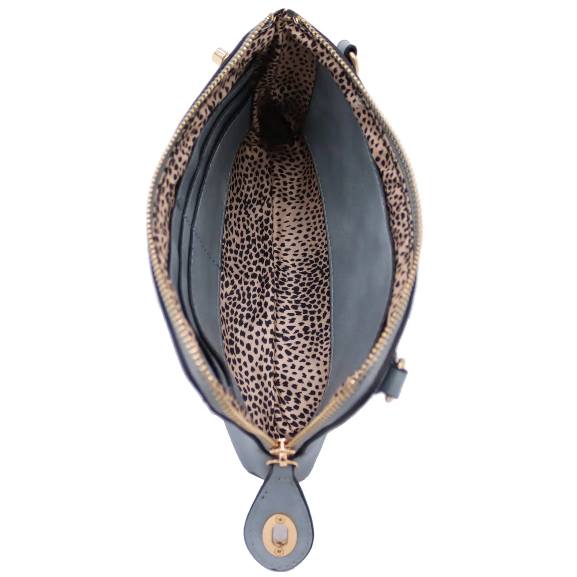 Модная женская сумка через плечо с ремешком на