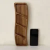 Assiette à collation pour biscuits - [Quatre compartiments]