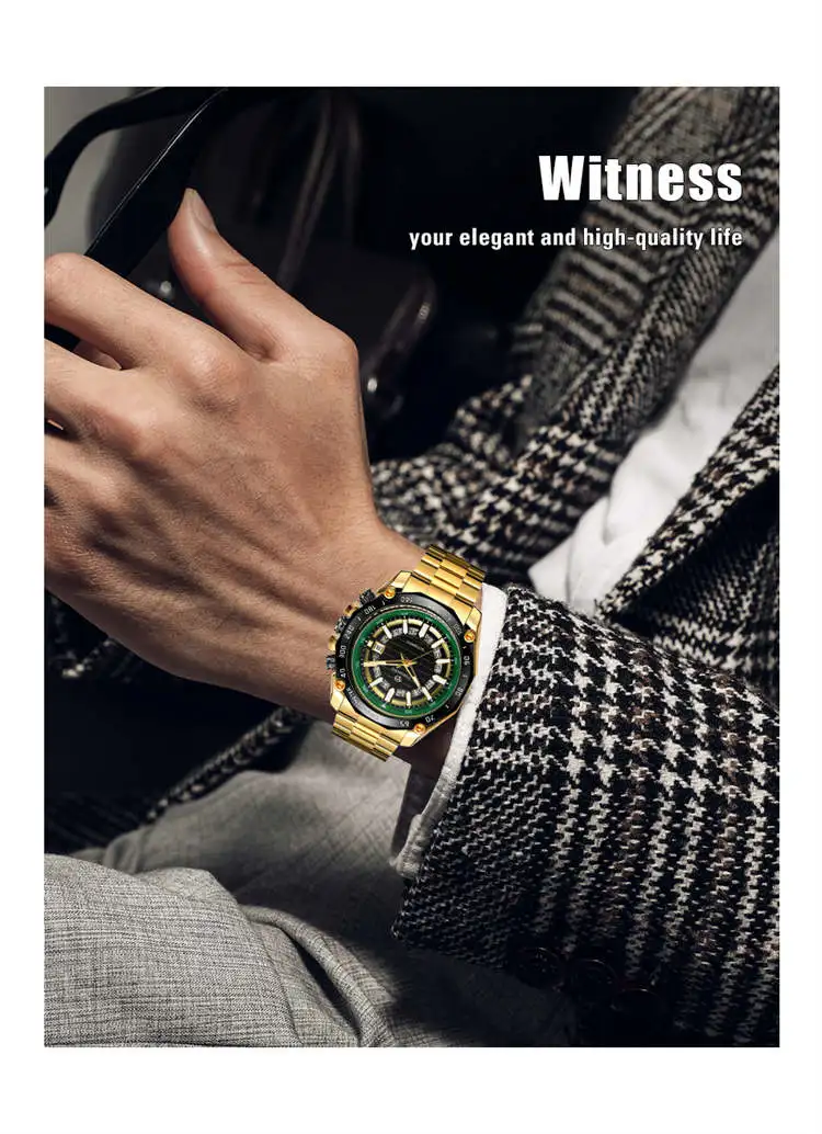 8279 механические часы из нержавеющей стали