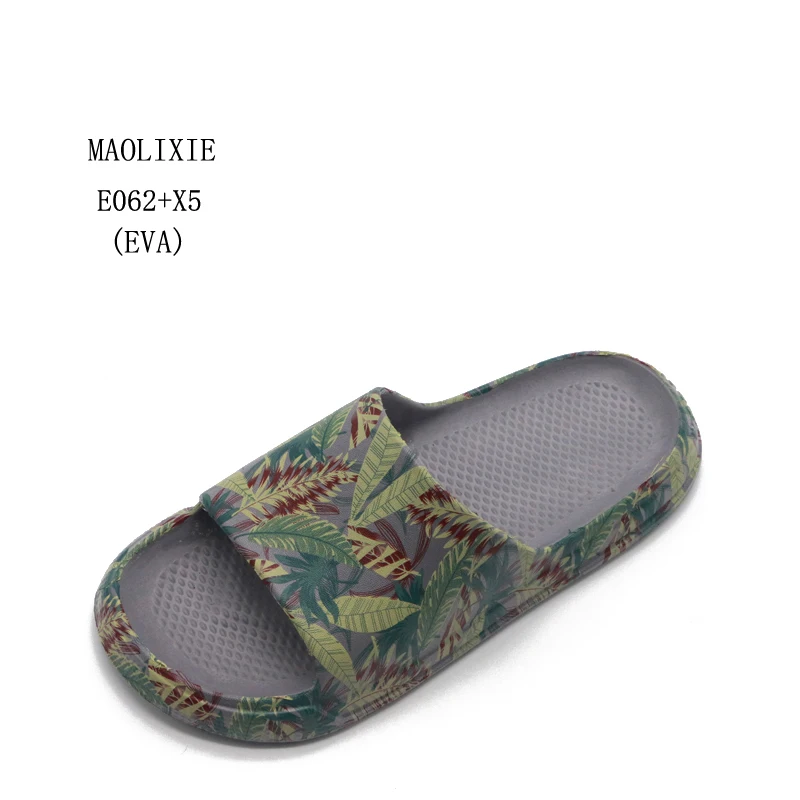 Factory High Quality Home Custom Summer Sandals EVA Slide Men Chappal Slides Slippers