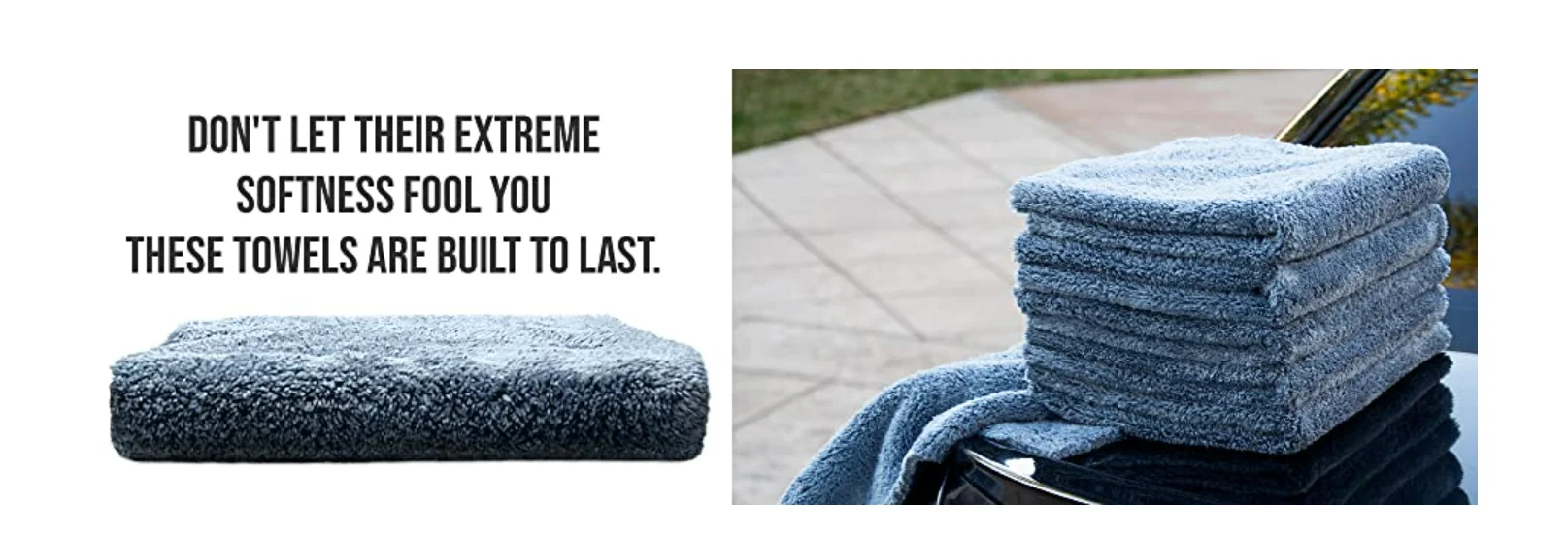 Car Microfiber Towel Edgeless Ultra Thick Edgeless Microfiber Car Cleaning Cloth Auto Waxing