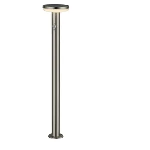 Vertak Stainless Steel Solar Pole Light Waterproof Outdoor Landscape Garden Pathway High Brightness Solar Stake Light