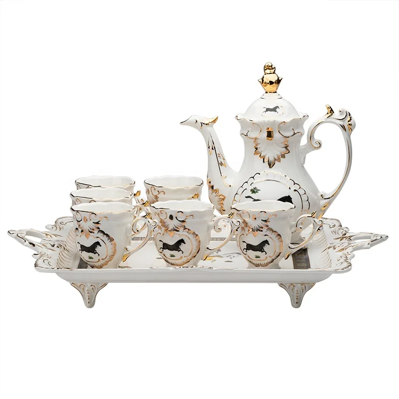 Shop Our Hot Sale Tea Set Plates Luxury Bone China