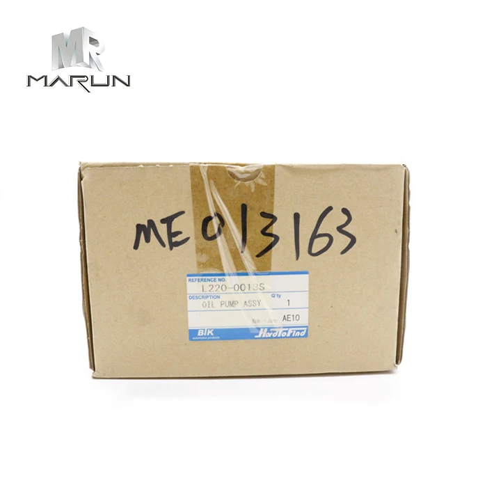 L220-0013S ME013163 Original Oil Pump 6D31 for Excavator  Construction Machinery