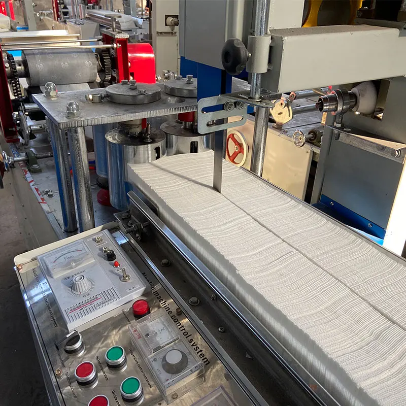 Machines for Small Businesses Napkin Tissue Paper Making Machine with Customized Color Napkin Printing Machine