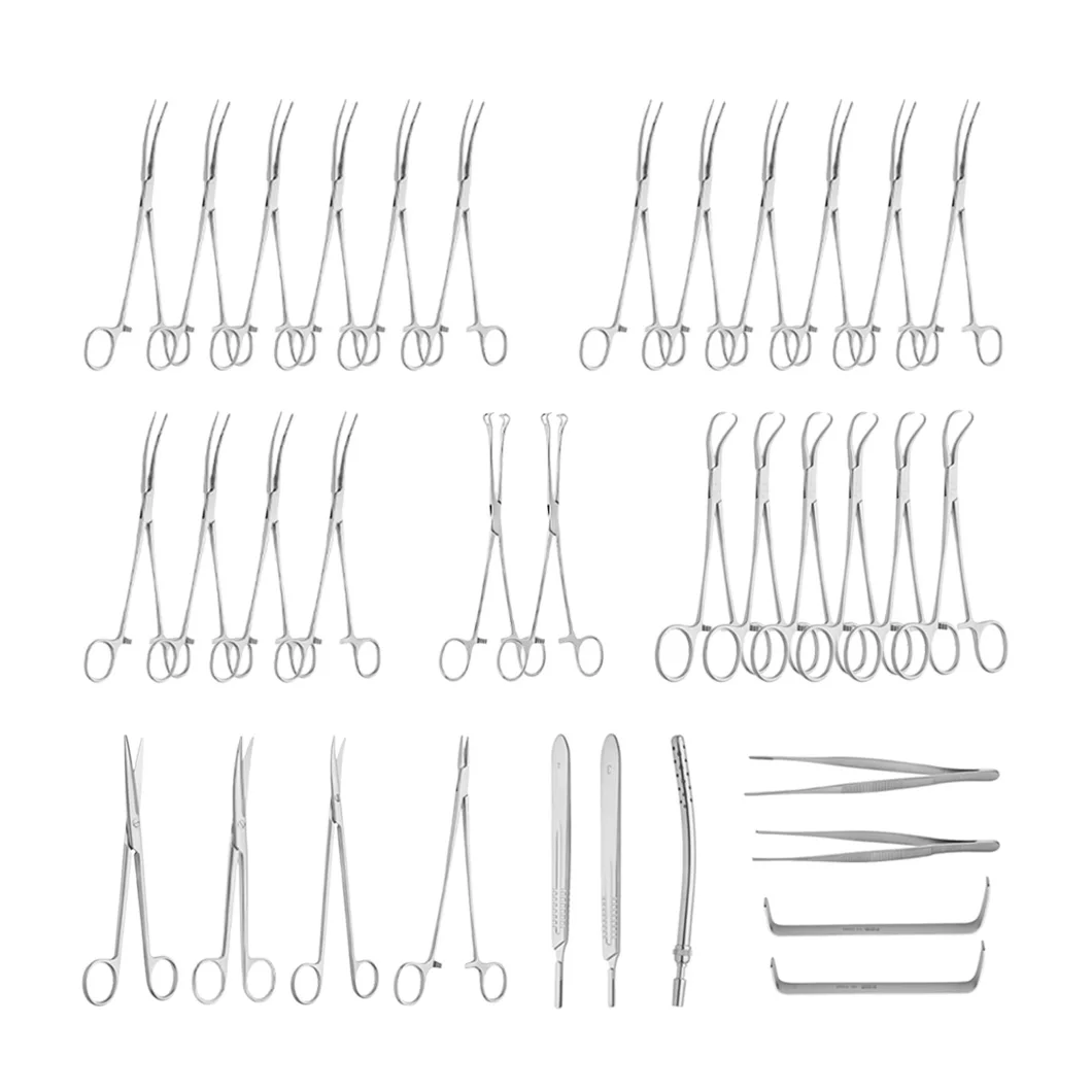 Class I Nonactive 35pcs General Basics Medical Surgical Instruments