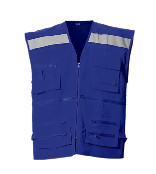 ROAD GEOLOGIST VEST WITH TRICOT REFLECTIVE TAPE Seguridad industrial high visibility work wear