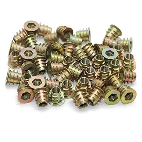 Brass Self Tapping Insert Nut For Wood Metal Plastics - Buy Brass Self ...