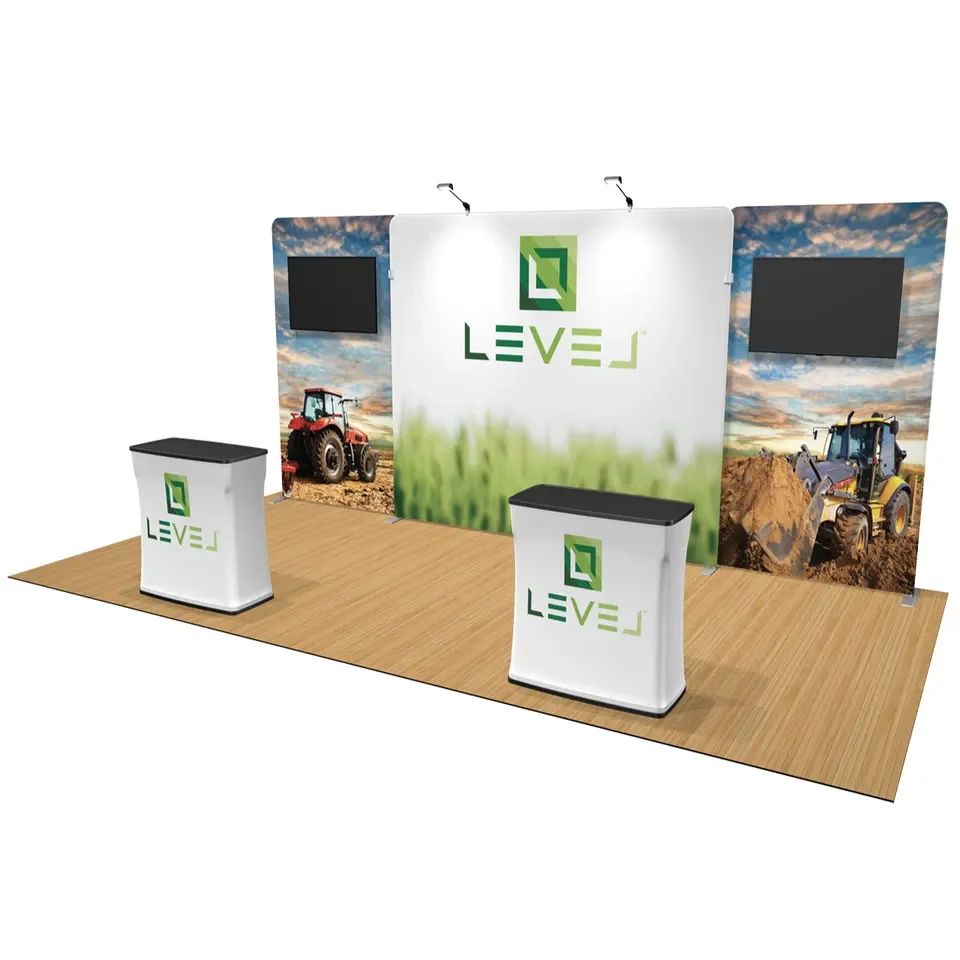 Photobooth Background Photo Booth Backdrop Stand Tension Fabric for Expo Events