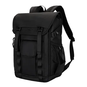 OMASKA Wholesale 17 Inch Fashionable Backpack Nylon Fabric Waterproof Large Capacity Men Laptop Backpack