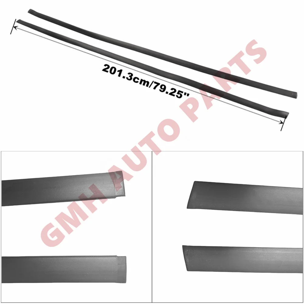 Roof Drip Moulding Side Finish LH & RH Pair for Toyota Venza