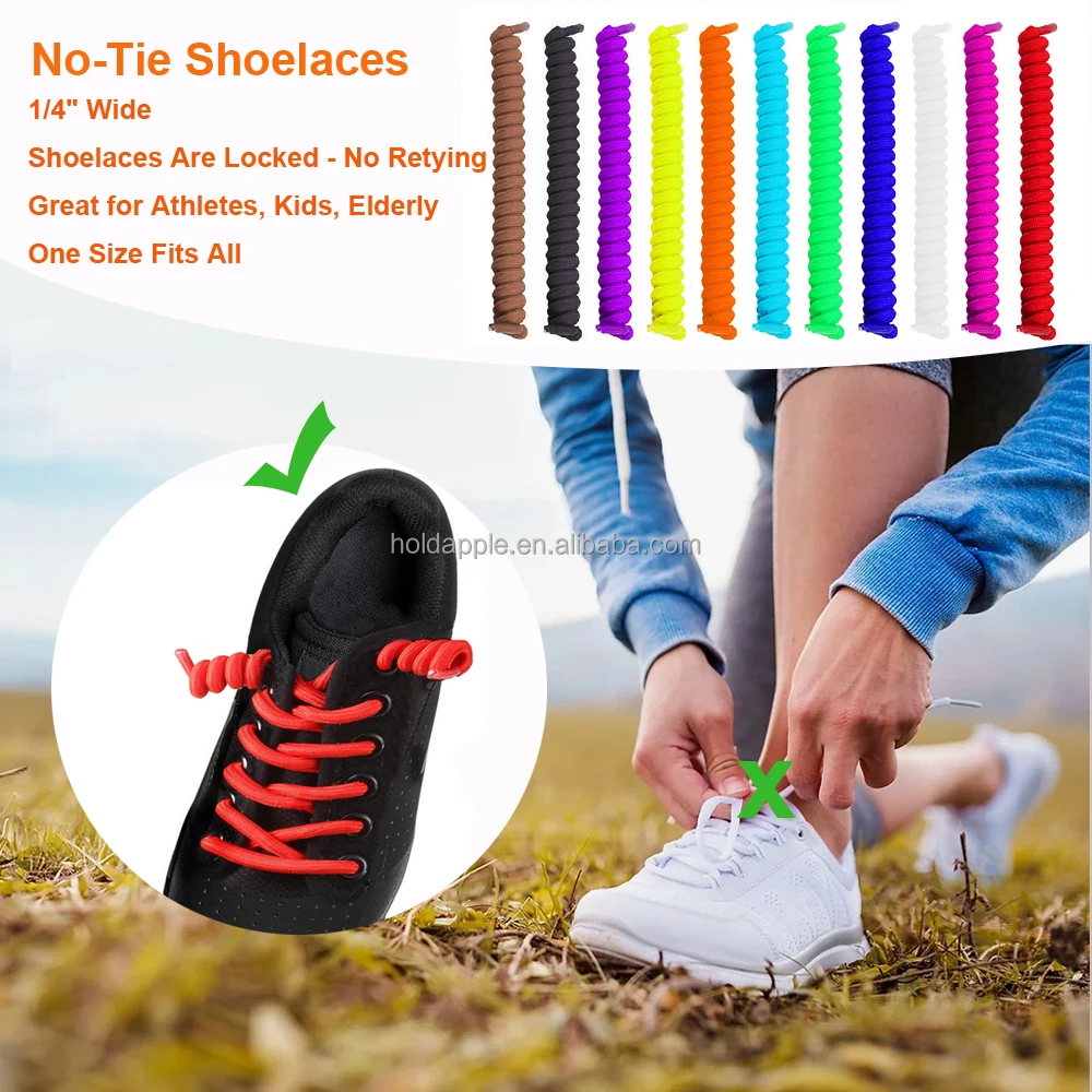 View of 6 Best No Tie Shoelaces for Seniors: No Bending or Back Pain