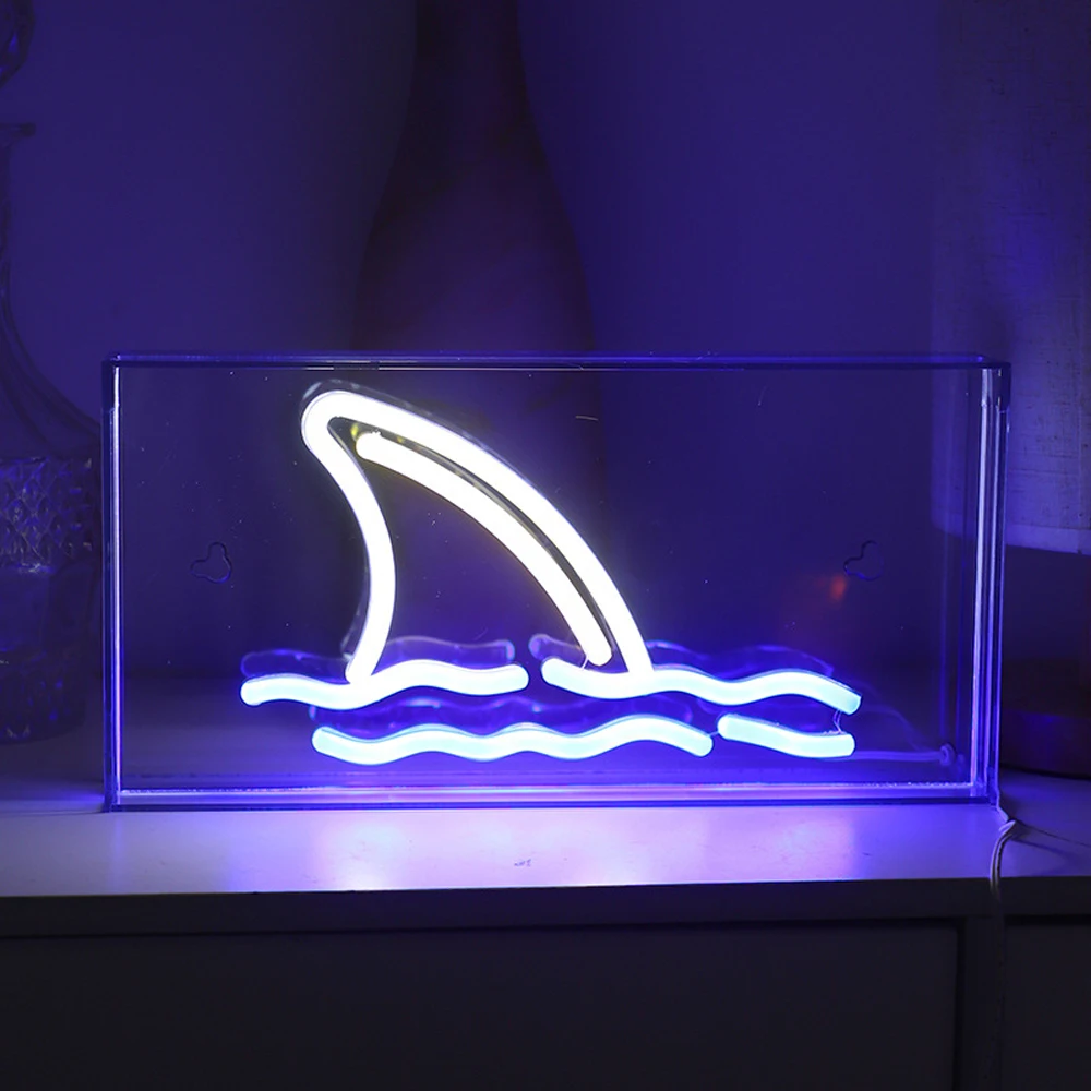 Neon Sign Light Box Night Club Lights Bar Game Room Wall Decoration