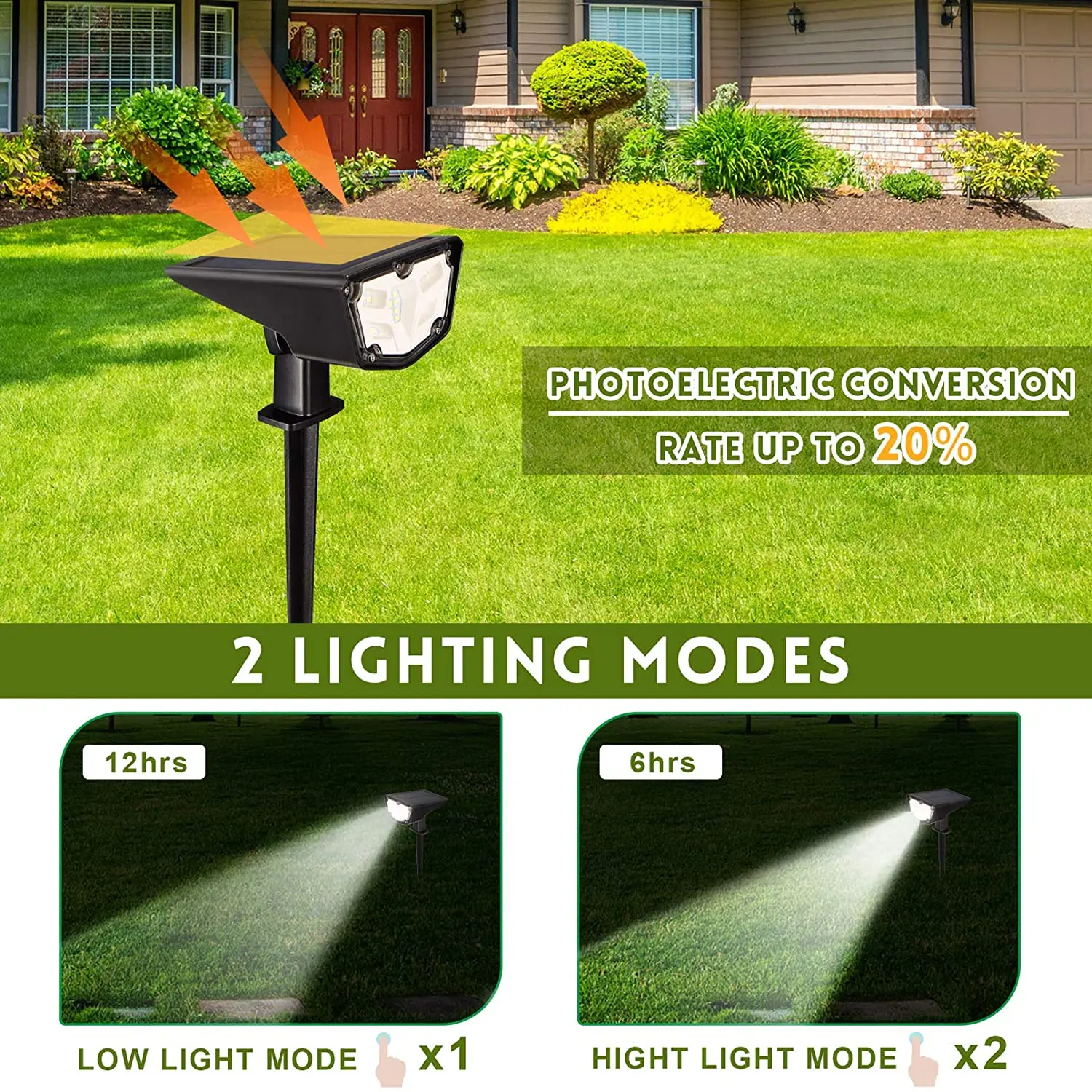 product outdoor ip67 waterproof dark auto 2 in 1yard driveway porch walkway patio solar garden led landscape spotlight-40