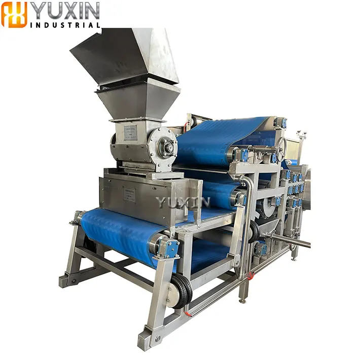 Commercial Fruit Juicer Extractor Machine Spiral Screw Press Juicer Belt Press for Sale