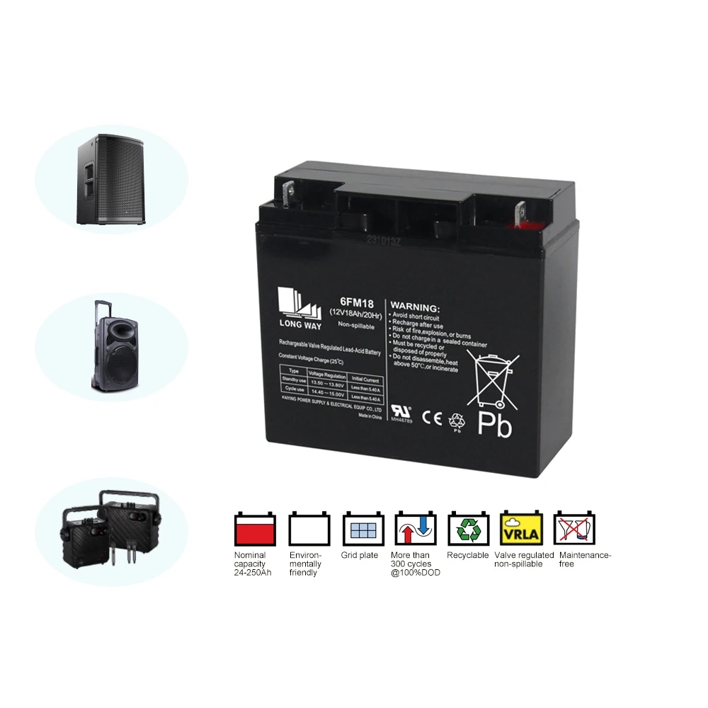 Energy Storage Deep Cycel Gel Solar Battery 12V 20Ah Lead Acid Battery