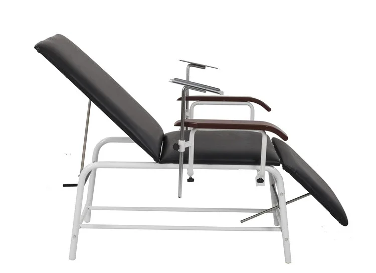 MT медицинское Высококачественное Ручное складное стальное кресло для донорства крови с покрытием