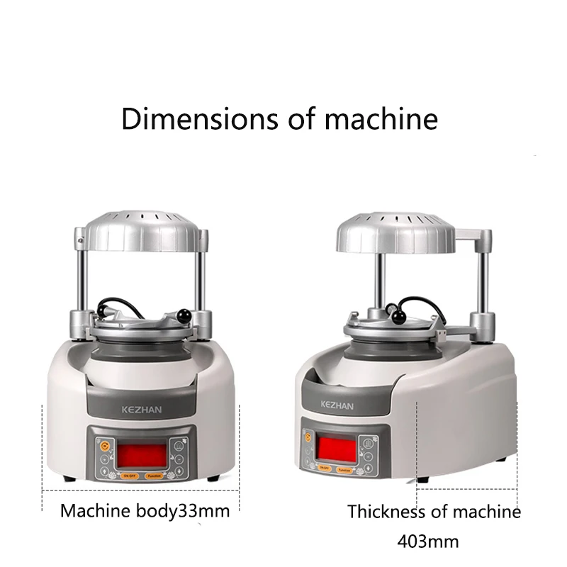 JT-18 Dental Vacuum Forming Machine – 110V 600W For Retainers & Orthodontics