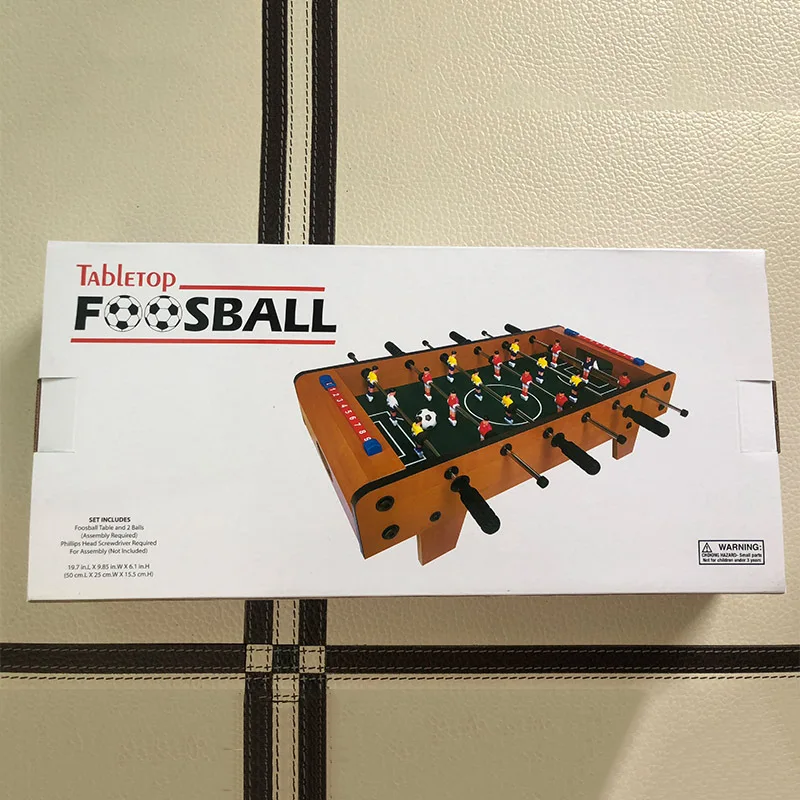 Логотипом чемпионата мира по футболу Мини Портативный столешницы для взрослых профессиональные пользовательские футбол футбольный стол