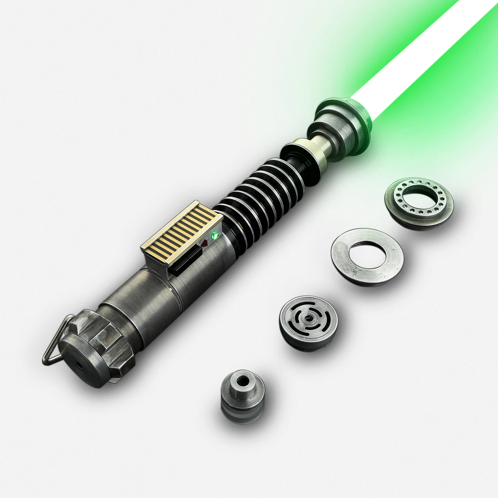 Lgtsaber Nexus выветренный Luke Skywalker EP8 Xeno3 pixel Proffieboard RGB Baselit цельнометаллический ЧПУ рукоятка световой меч для коллекционирования