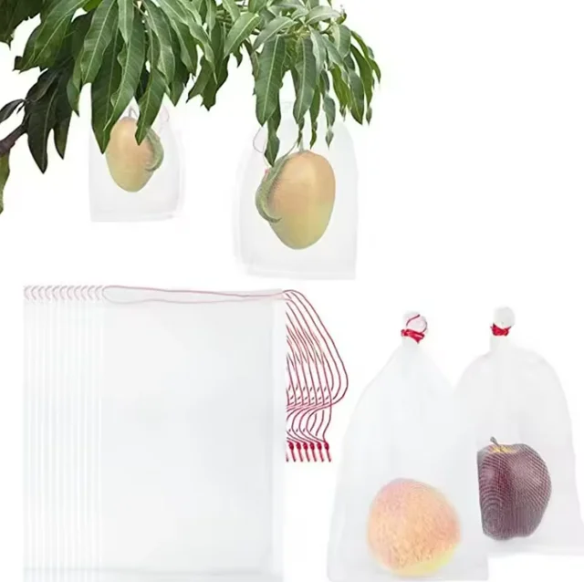 Factory Wholesale Fruit Insect Net Bag Guava Fruit Protection Bag