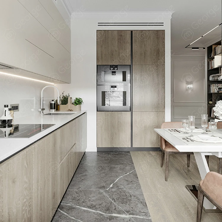 Modern Style Simple Design Melamine With Particle Board From Kitchen Cabinet Suppliers Ak 444 Buy Alkali Resistant Acrylic White Kitchen Furniture Aluminium Extruded Profiles Polishing For Kitchen All Wood Kitchen Cabinet Product On Alibaba Com