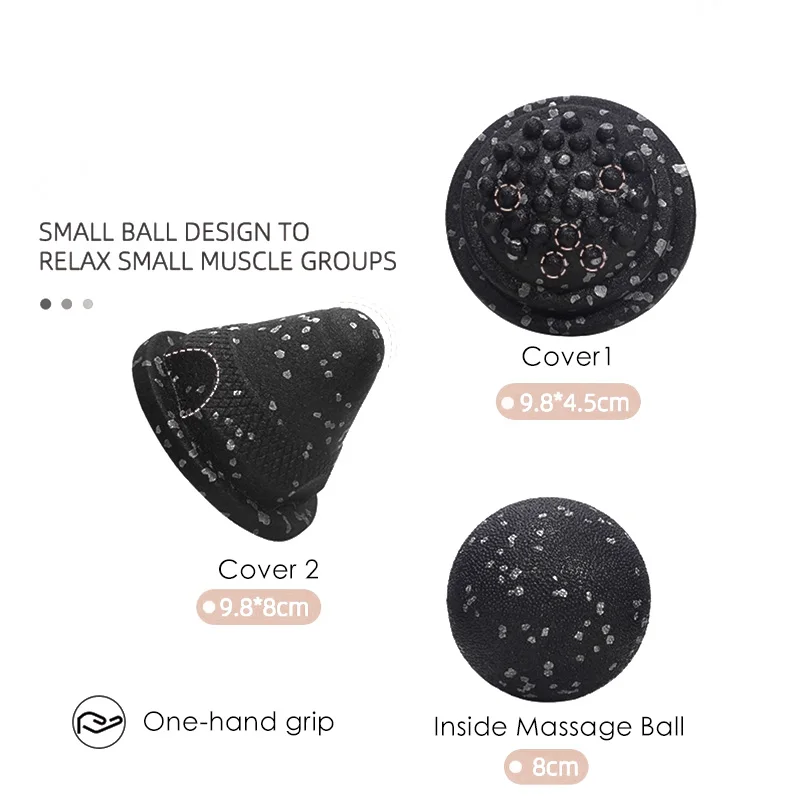 5-in-1 EPP Yoga Column Set Peanut Ball Massage Ball Acupuncture Cone Foot product detail 3