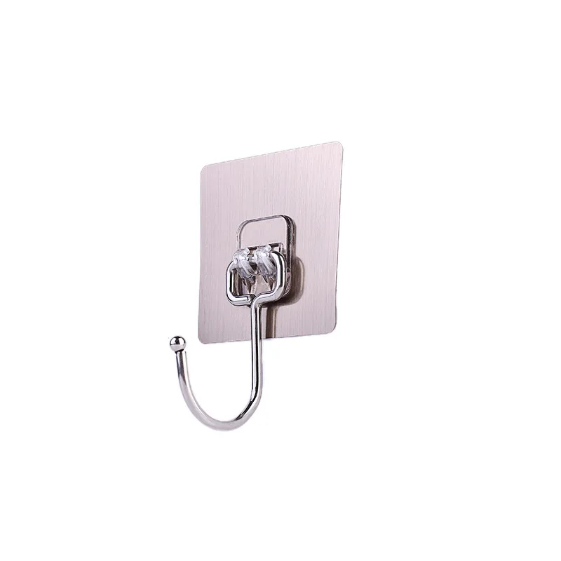 Color two card mounted stainless steel novelty hooks large simple strong traceless novelty hooks manufacturers new manufacture