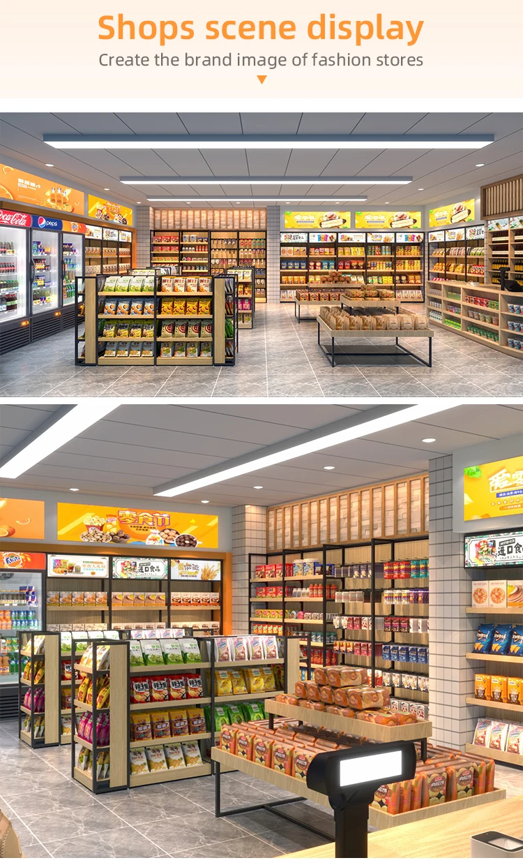 Gondola Shelving - Efficient Display Racks for Groceries
