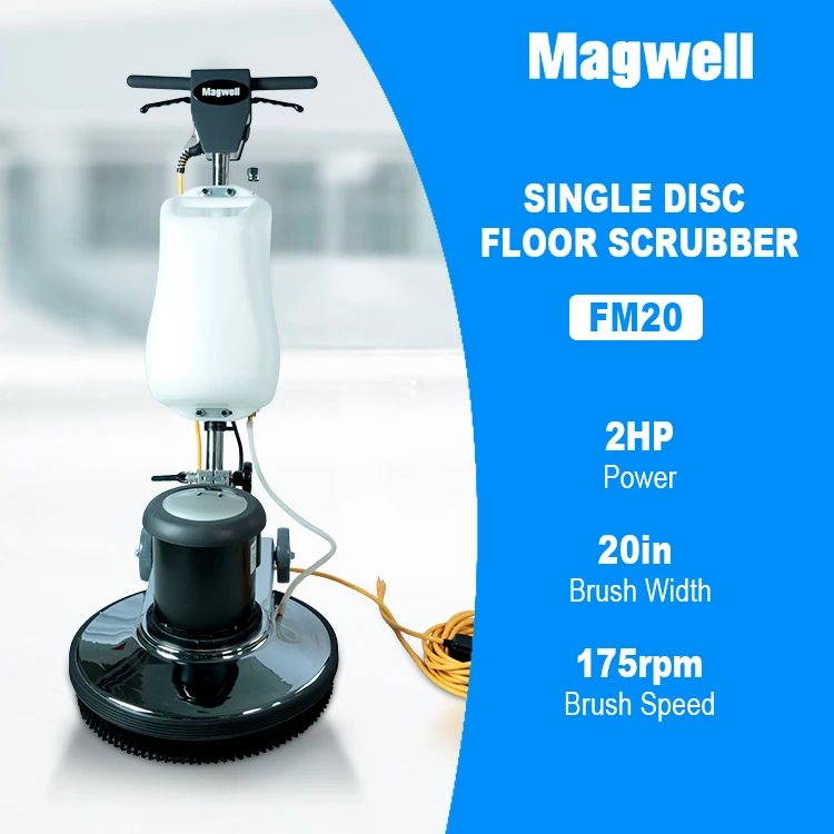 FM20 Multi-Function 20 Inch Orbital Floor Polishing Machine Industrial Single Brush Manual Floor Cleaning Machine