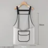 Sangle imperméable courte blanche