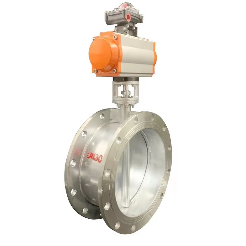 Turbine Flange Stop Butterfly Valve,Ductile Iron Stainless Steel ...