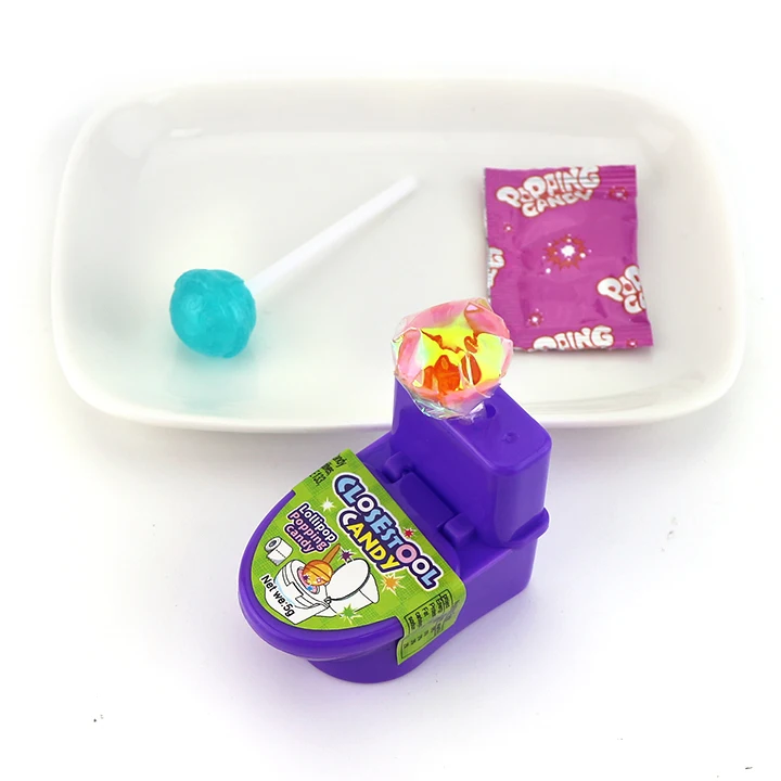 toilet toy lollipop