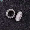 bague moissanite (S925)-blanc