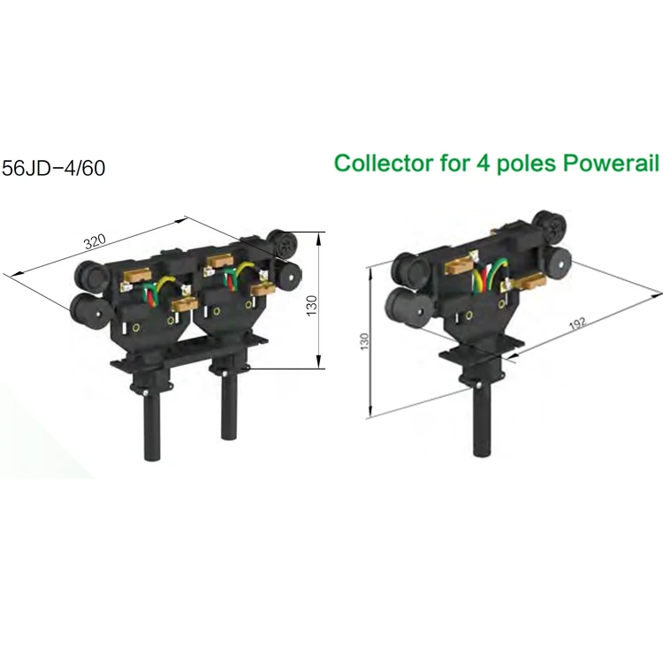 Low Price Sliding Line Busbar Power Pipe Enclosed Conductor System for Crane Power Rail Factory Price