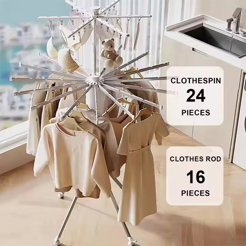 2025 Upgrade: Portable 3 Tier Cloth Shoe Dryer Rack