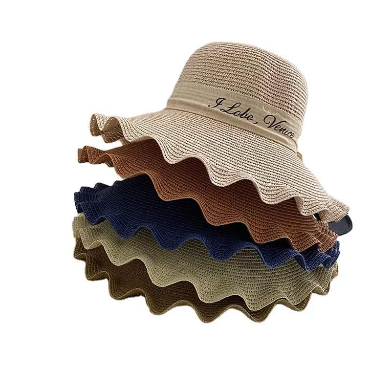Wide Brim Straw Hat 