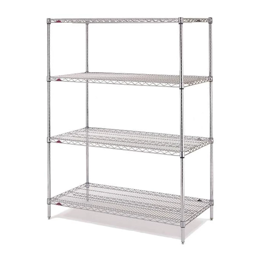 Wholesale Durable 4 Tier 304 Grade Stainless Steel Wire Shelves High Quality Storage Shelf For Sale