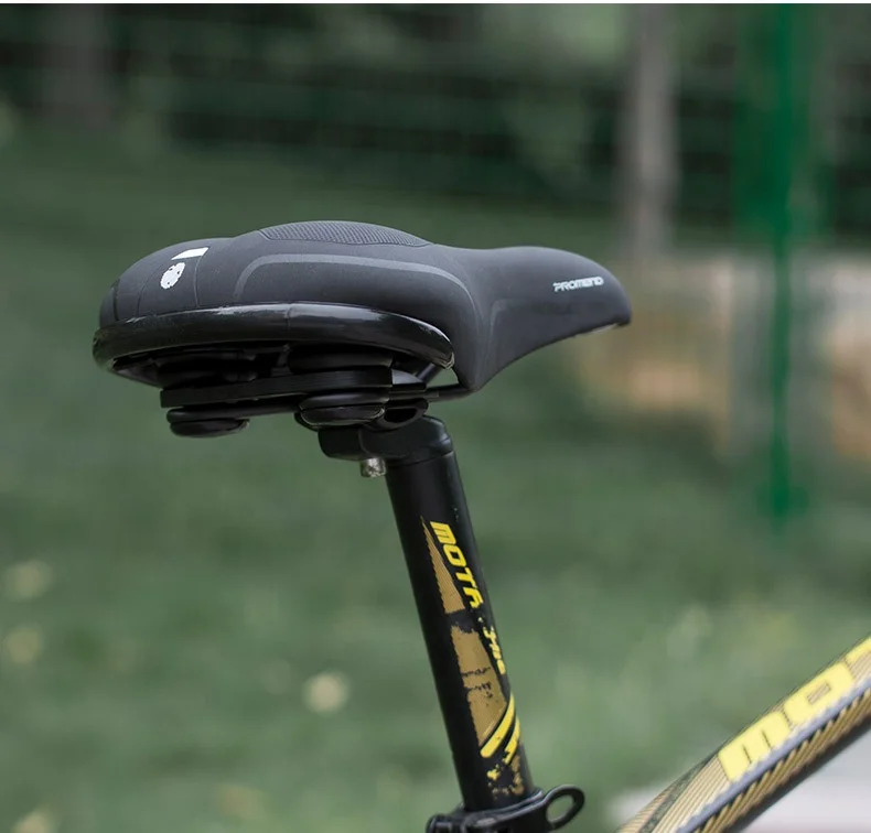 Promend Super Soft Bicycle Memory Foam Saddle ItalySR Anti Shock Seat MTB Bike Saddle Hollow Design Road Mtb SR Make Bike Saddle