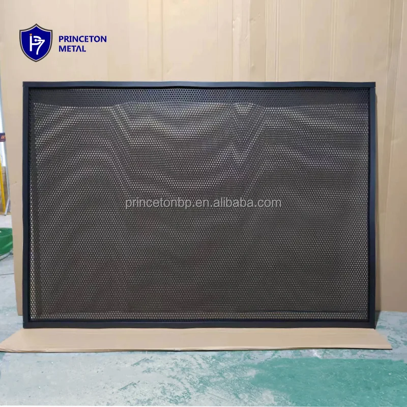Ventilated Style Powder Coated Perforated Aluminum Alloy Privacy Pool Fence Panel
