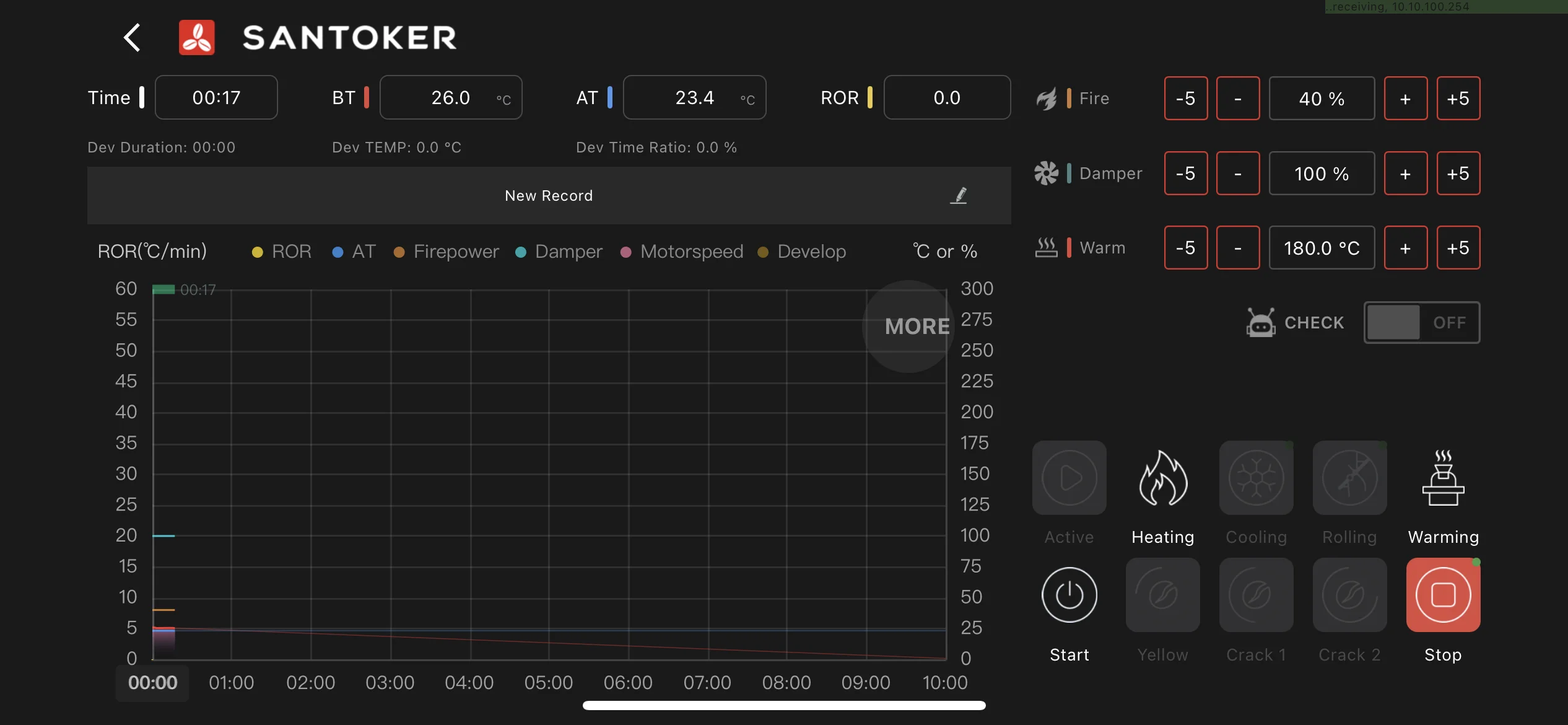 Wintop Home Smart Coffee Roaster Machine Tostadora De Cafe 70g Sample