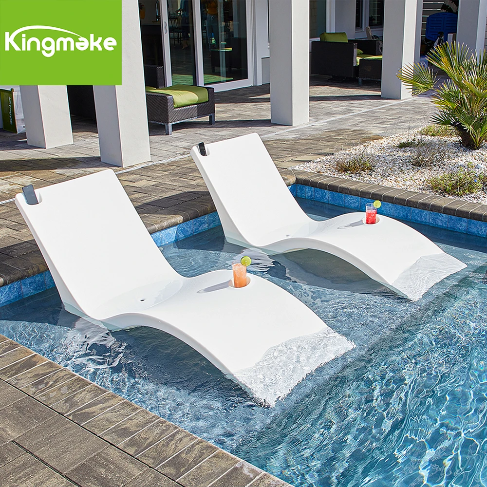 Garden Swimming Ledge Loungers Perfect Poolside Relaxation
