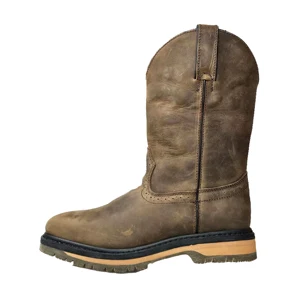 Factory Outlet Wholesale Goodyear Safety Shoes Anti smash Puncture-proof Security Boots Crazy Horse Leather Protective Footwear