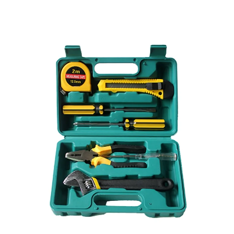 wholesale low price 8pcs plastic tool box home use general