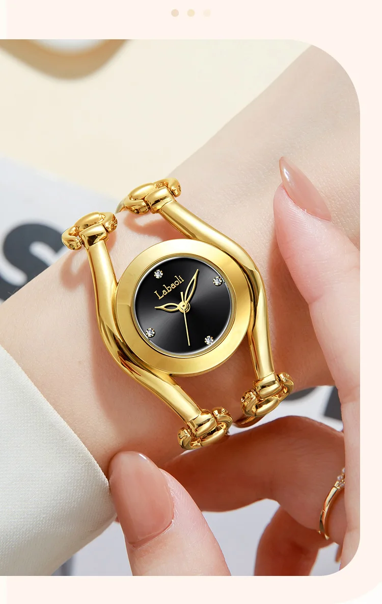 LABAOLI LA745 Femme Gem Watch Montres-bracelets Montre de luxe Fashion Watch Trendy Business Waterproof Wholesale