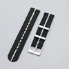 black and apricot-silver buckle