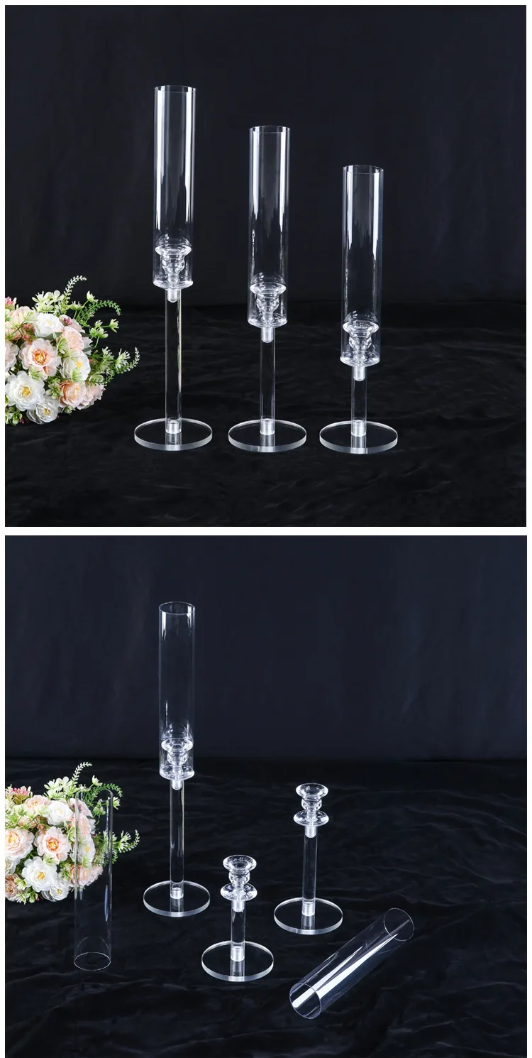 Candle Table Centerpieces Wedding Used Tall Centerpiece Candlestick
