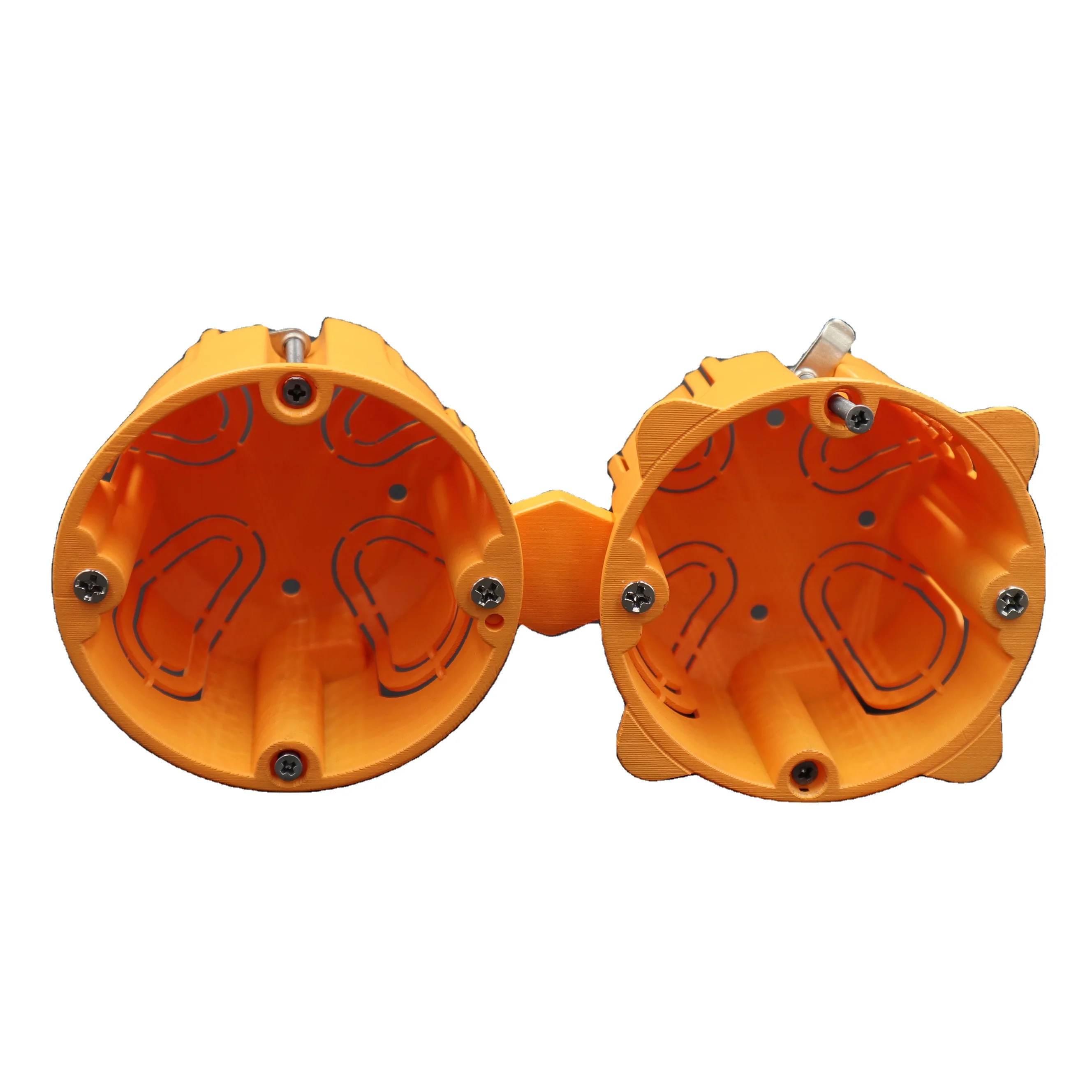 Wall Mount Box Or Round Weatherproof Junction Box Yellow Electrical Pvc