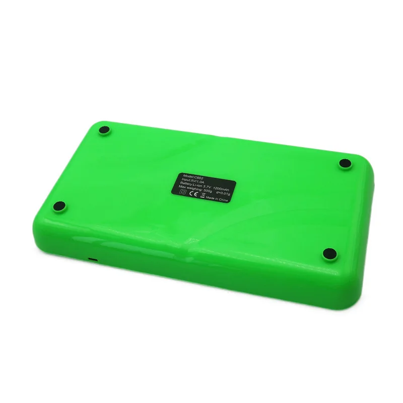 Factory Wholesale Custom Logo Multi Function Serving Tray 5 in 1 Led Glow Rolling Tray With Digital Scale Silicone Jars Spoon